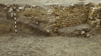 <em>Rue des Bateliers - Berge (Fouille 1991) - Crédits : JJS</em>