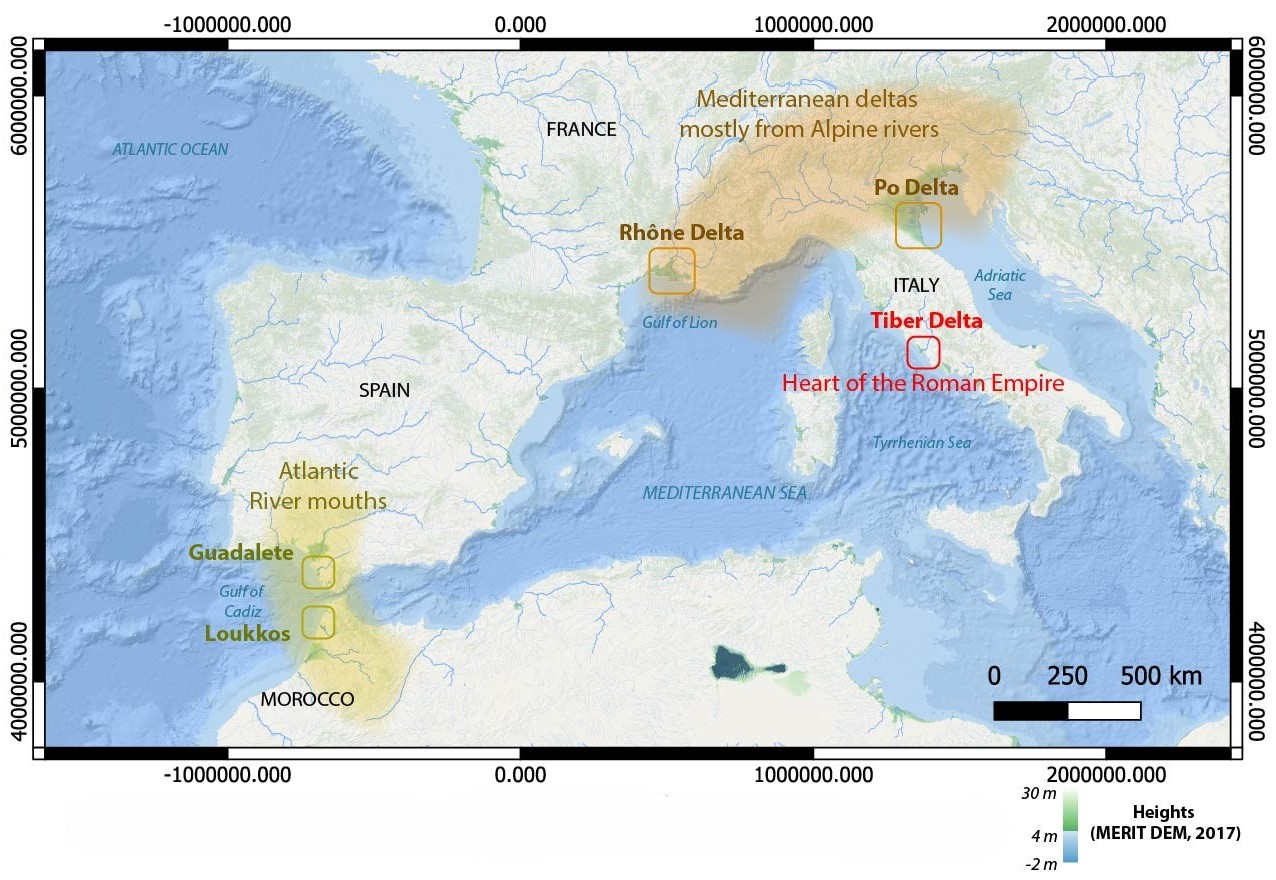 <em>Case studies selected in the ROMRIVERS project</em>